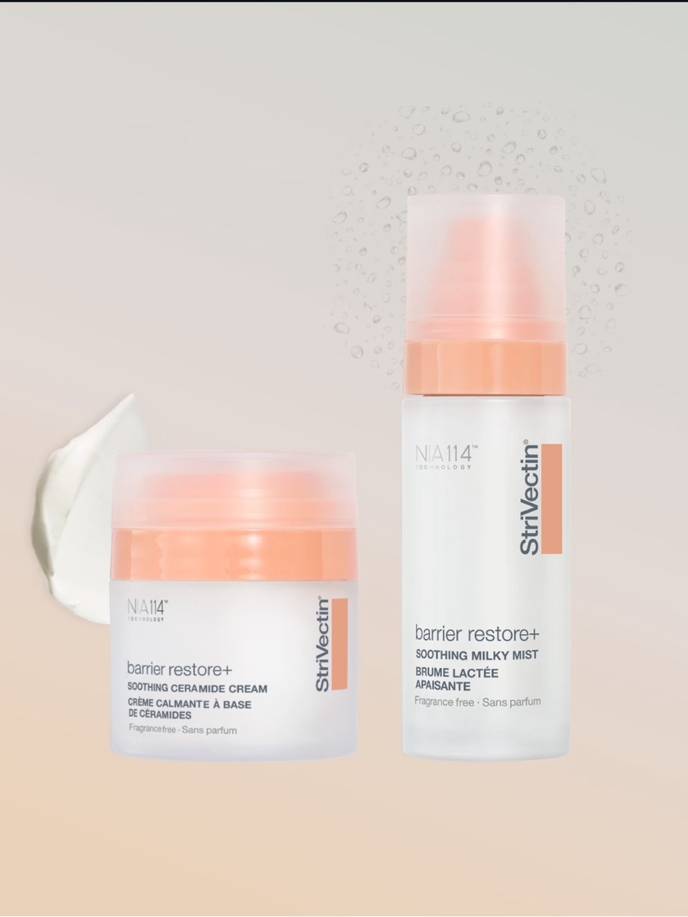 StriVectin Barrier Restore+ Soothing Milky Mist & Ceramide Cream Duo - Picture 4 of 5